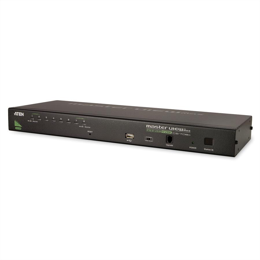 ATEN CS1708A-AT-G ATEN KVM 8/1 CS-1708A USB/PS2 19 OSD