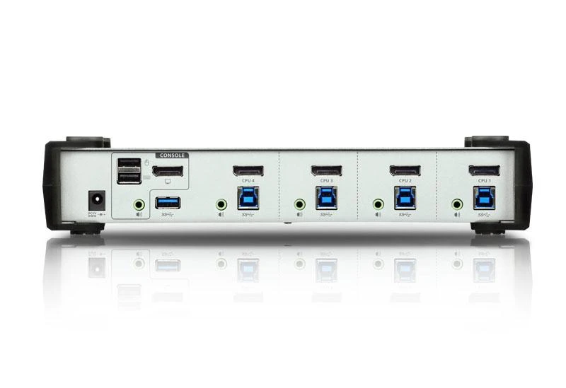 ATEN CS1914-AT-G ATEN CS1914 4 prievadų USB DP/garso KVMP/USB 3.0 jungiklis