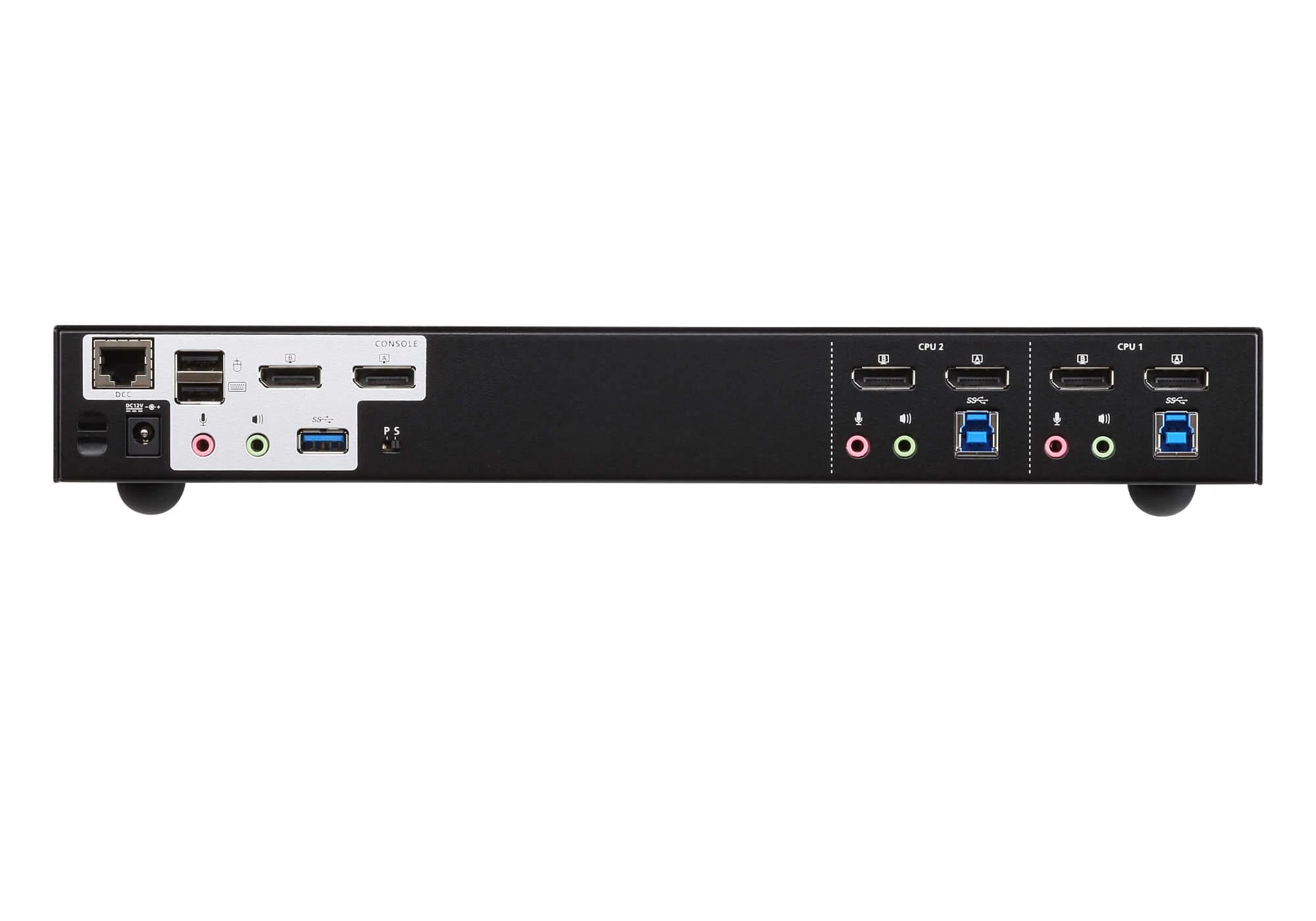Aten | 2 prievadų USB 3.0 4K DisplayPort dviejų ekranų KVMP jungiklis | CS1942DP