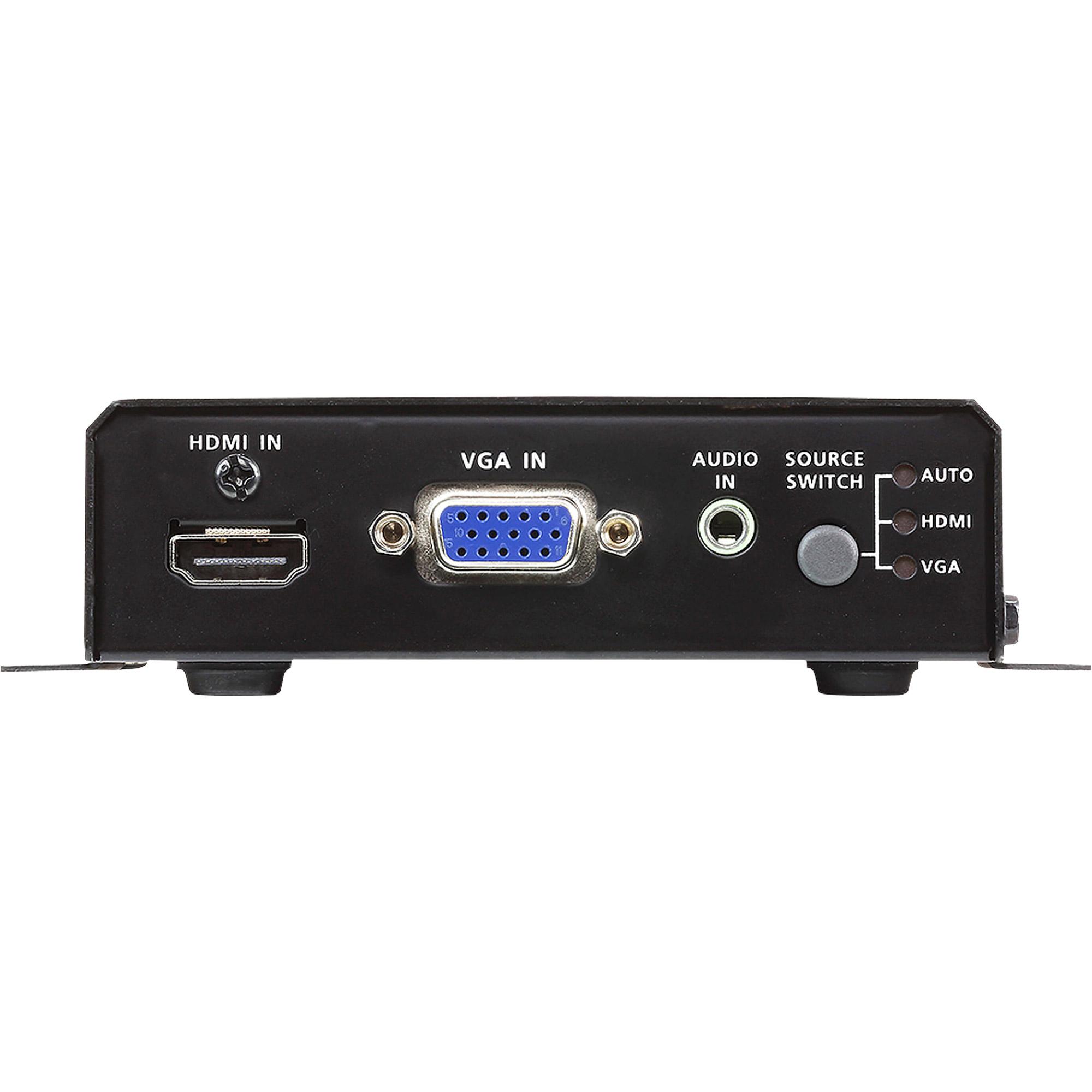 Aten HDMI ir VGA HDBaseT siųstuvas su POH VE2812AT