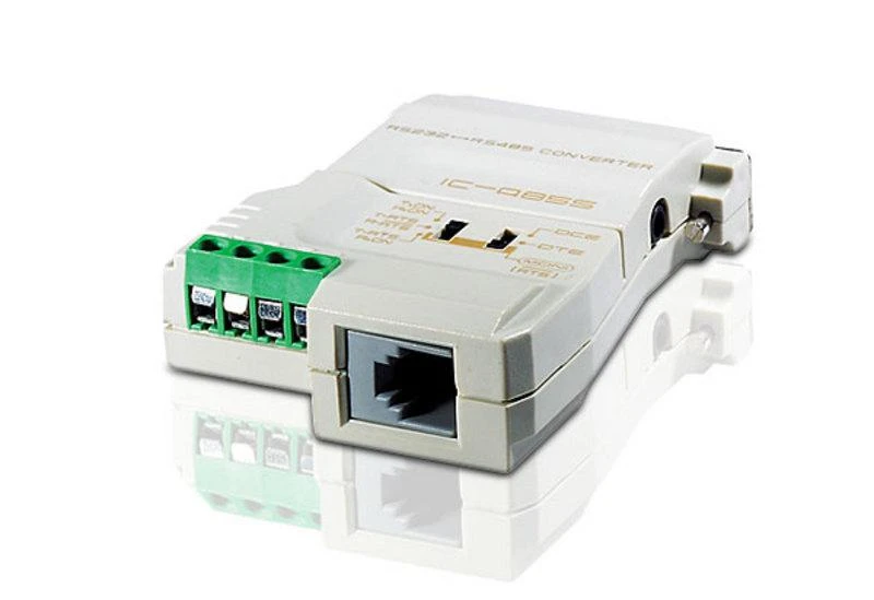 Aten IC485S konverteris su gnybtų bloku ir RJ-11 prievadu