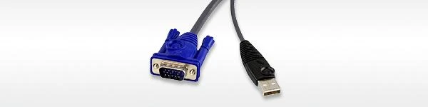 Aten USB VGA Virtual Media KVM Adapteris | Aten | Adapteriai | USB VGA virtualios laikmenos KVM adapteris | 1 x RJ-45 Moteris, 1 x A tipo USB vyris 1 x HDB-15 Vyras