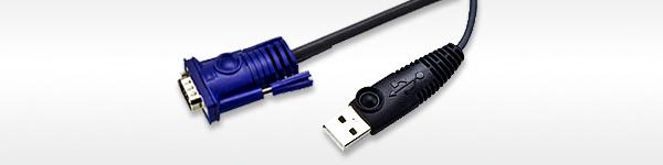 Aten USB VGA KVM adapteris (5M kabelis) | Aten | USB VGA KVM adapteris | KA7970-AX | 1 x RJ-45 Patinas su 4,5 m Cat 5, 1 x USB Type A Patinas, 1 x HDB-15 Patinas