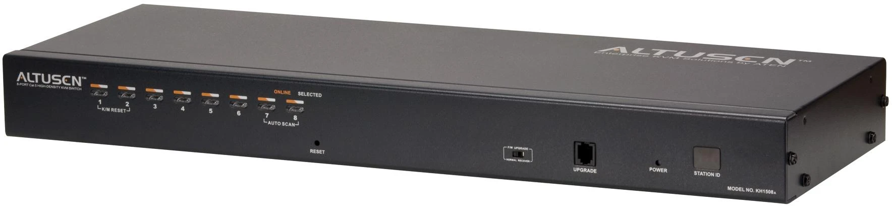 ATEN KH1508A KVM jungiklis: priekinis valdymo skydelis