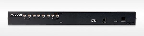 ALTUSEN KVM 8 prievadų komutatorius priekiniu skydeliu