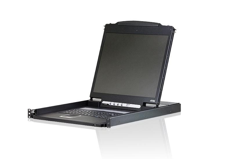 ATEN CL1000N-ATA-AG ATEN CL1000N KVM Console LCD 19 + klaviatūra + jutiklinė dalis 19 1U