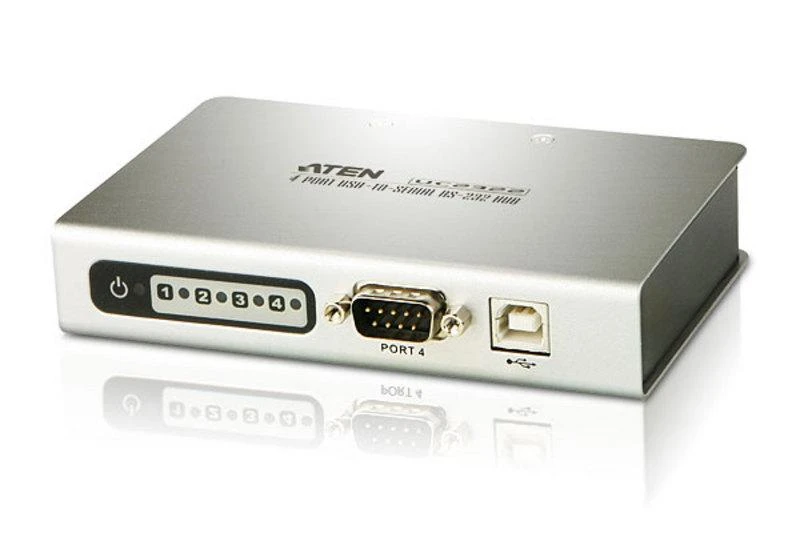 Aten 4 prievadų USB prie RS-232 Hub | UC2324
