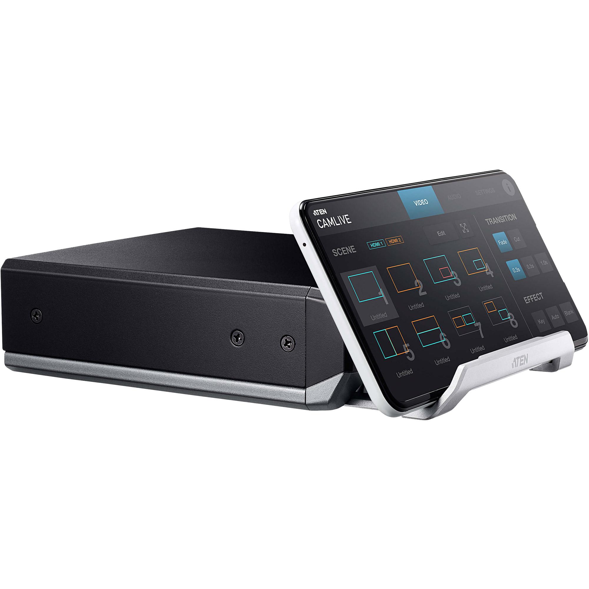 Aten | Dvi HDMI ir USB-C UVC vaizdo fiksavimas | Camlive Pro