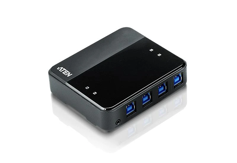ATEN US434-AT ATEN US434 4 prievadų USB 3.1 Gen1 periferinio bendrinimo įrenginys
