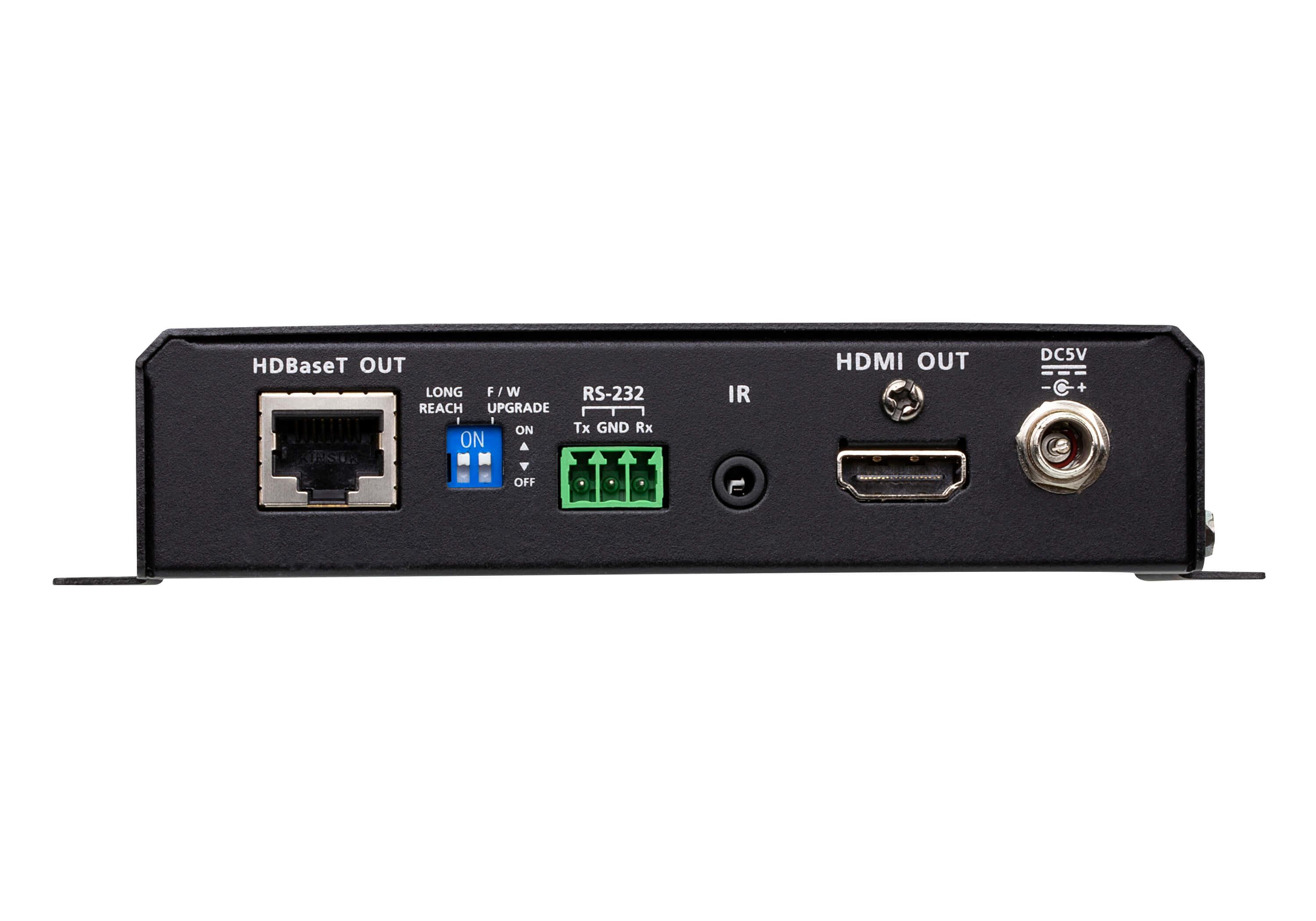 AV signalo perdavimo sistema Aten DisplayPort / HDMI / VGA Switch su HDBaseT siųstuvu