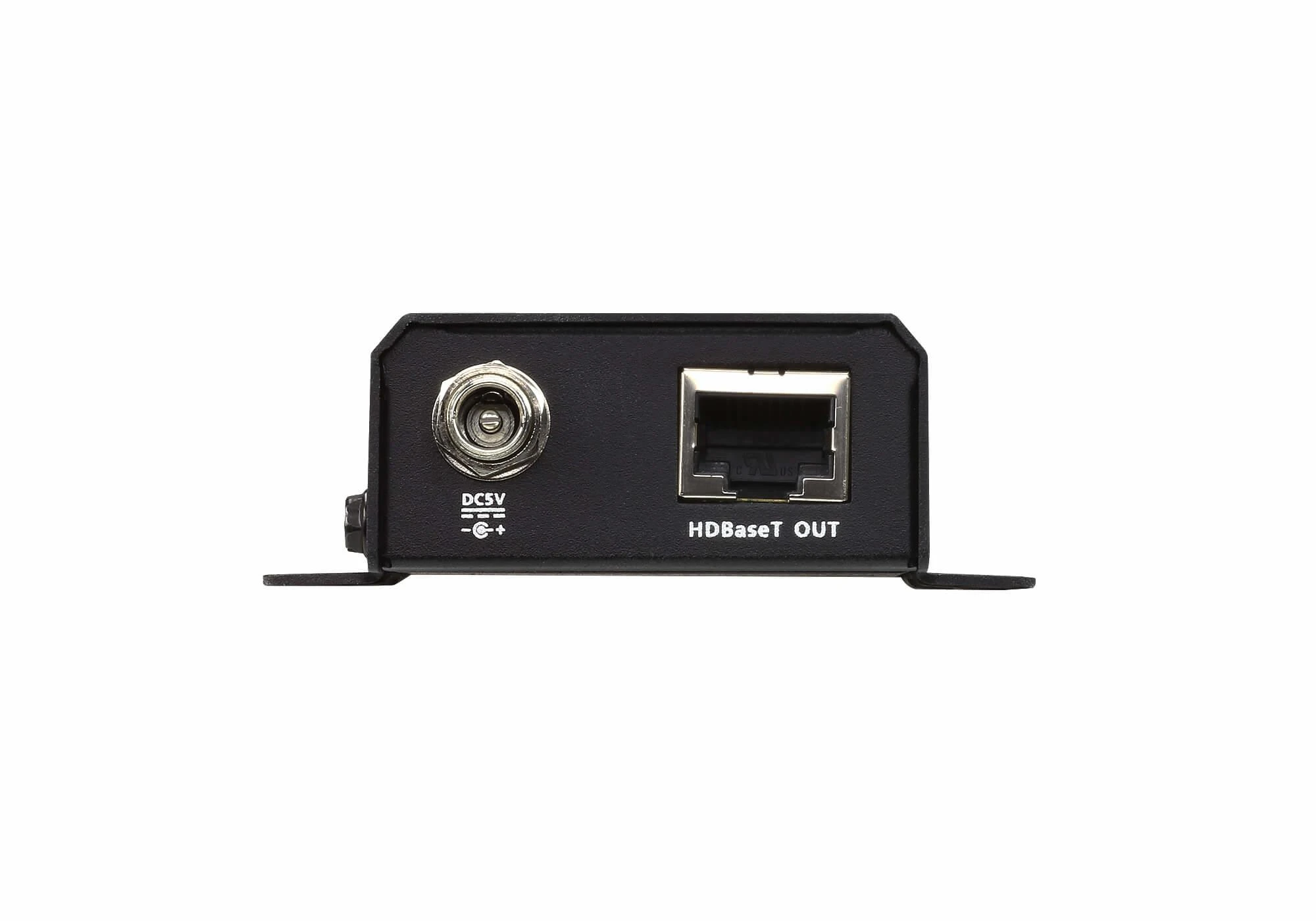Aten VE811-AT-G maitinimo ir HDBaseT jungtys
