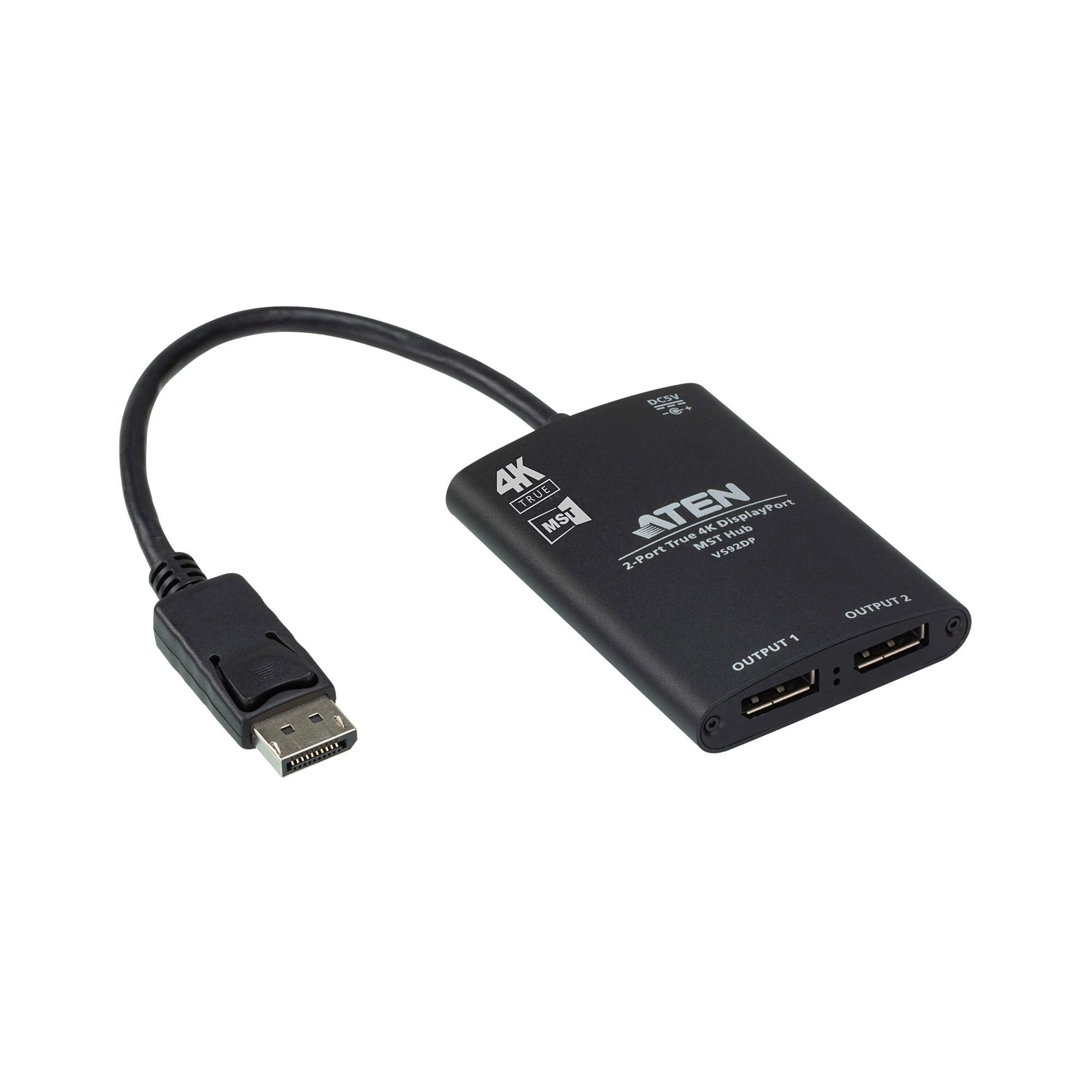 Aten | DisplayPort į 2 DisplayPort | VS92DP-AT | DP į DP