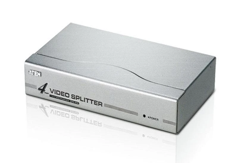 ATEN VS94A 4-Port Video Splitter Video-In 1x HDB-15 Male, Out 4x HDB-15 Female