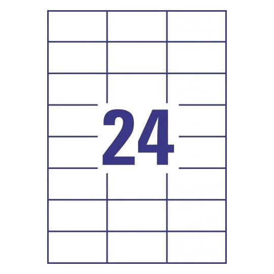 Avery Zweckform ETIKETĖS ZF L4718-20 HEAVY DUTY 70X37MM, 20 LAPŲ