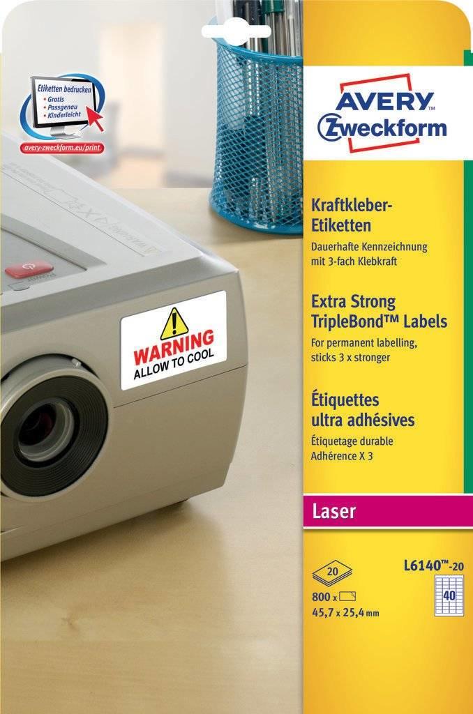 Avery Zweckform TripleBond 45,7 x 25,4 mm