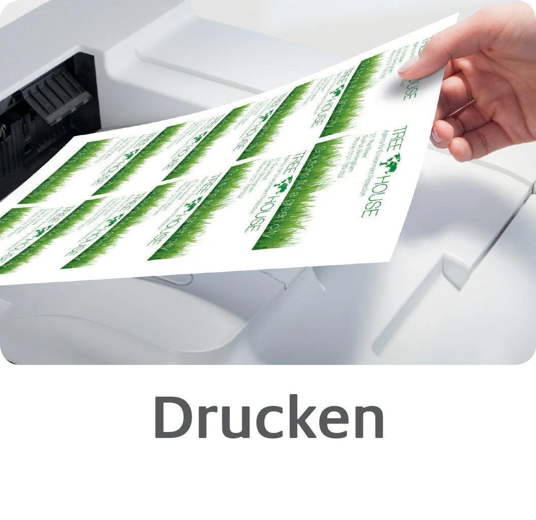 Avery Zweckform Quick&Clean A4 vizitinės kortelės – 220 g/m² – 250 lapų