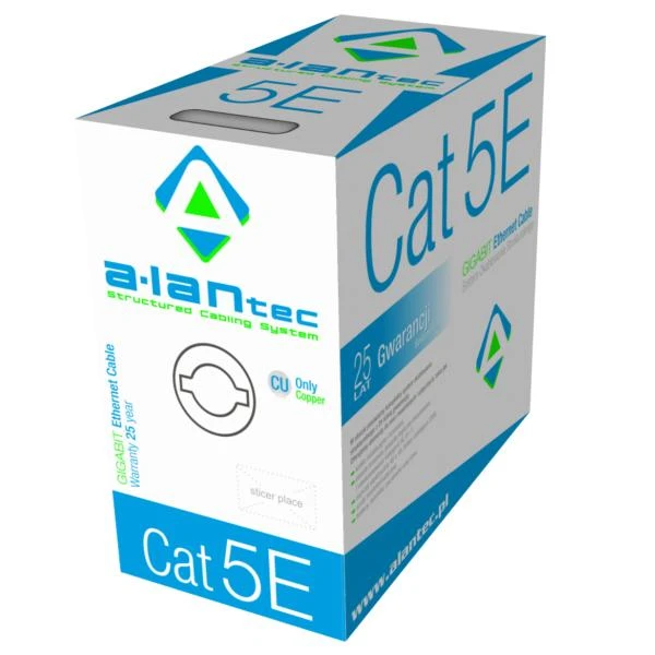 ALANTEC U/UTP Cat.5e LSOH 4PR Eca 305m cable
