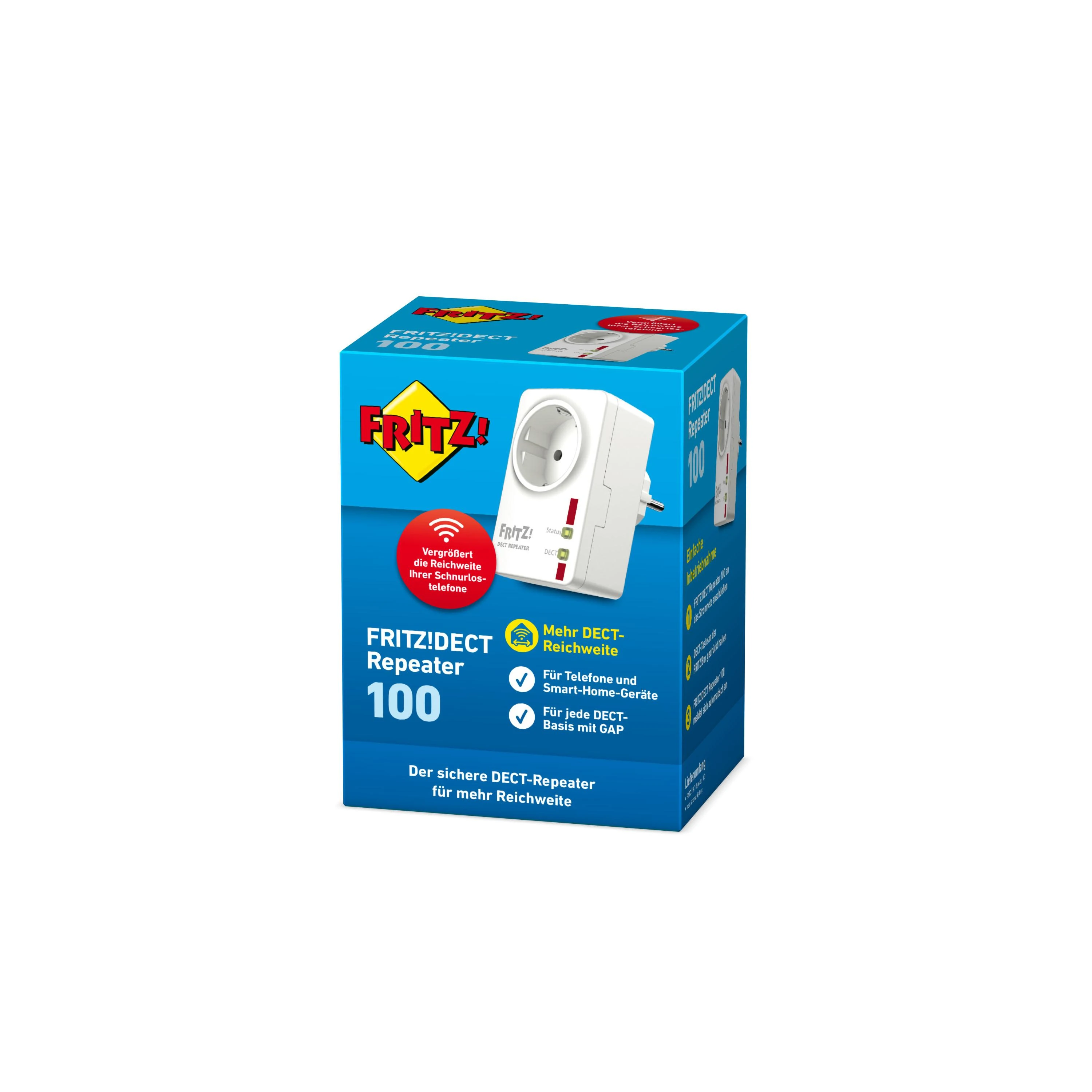 Maršrutizatorius AVM FRITZ!DECT kartotuvas 100, DE
