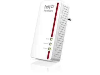 AVM FRITZ!Powerline 1260E WLAN Set 1200 Mbit/ai Ethernet LAN jungtis „Wi-Fi“ Balta