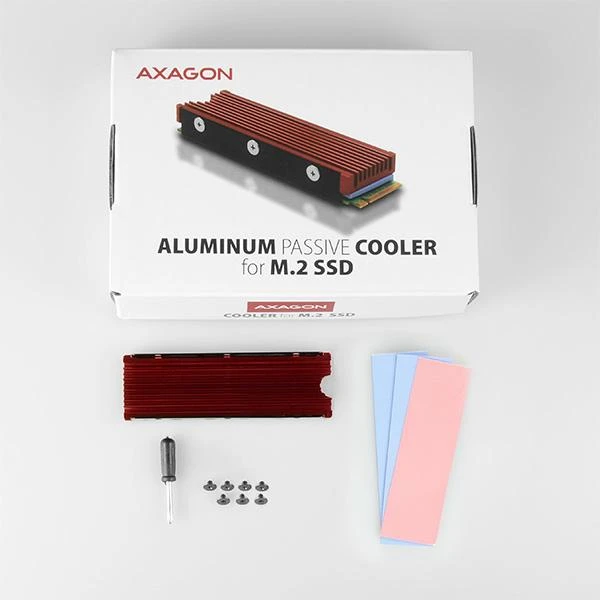 AXAGON CLR-M2 aušintuvo komplektas su priedais