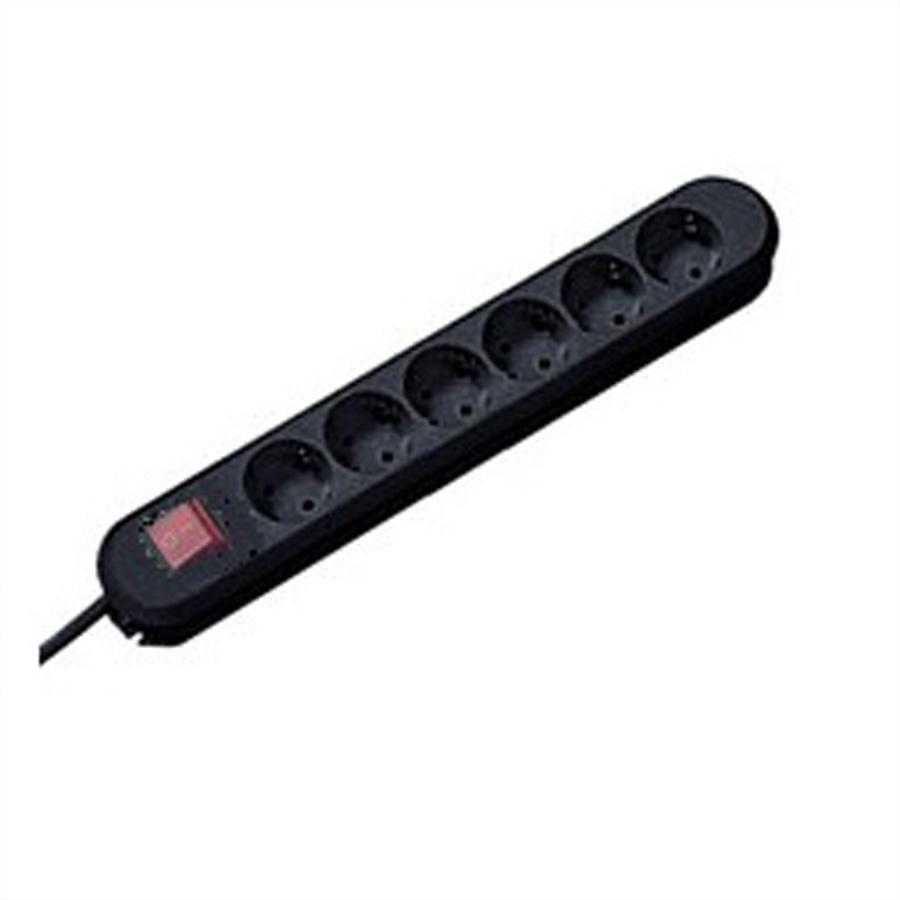 Bachmann lizdų juosta SMART 6 krypčių, juoda 5,0 m, su jungikliu