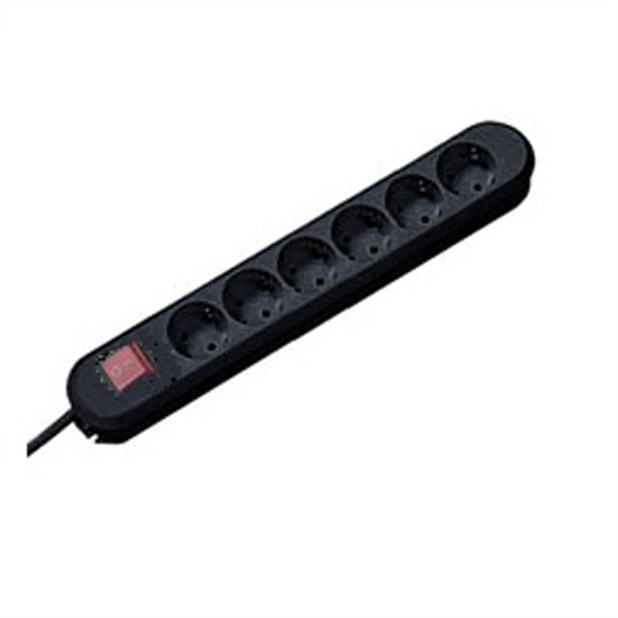 Bachmann lizdų juosta SMART 6 krypčių, juoda 5,0 m, su jungikliu