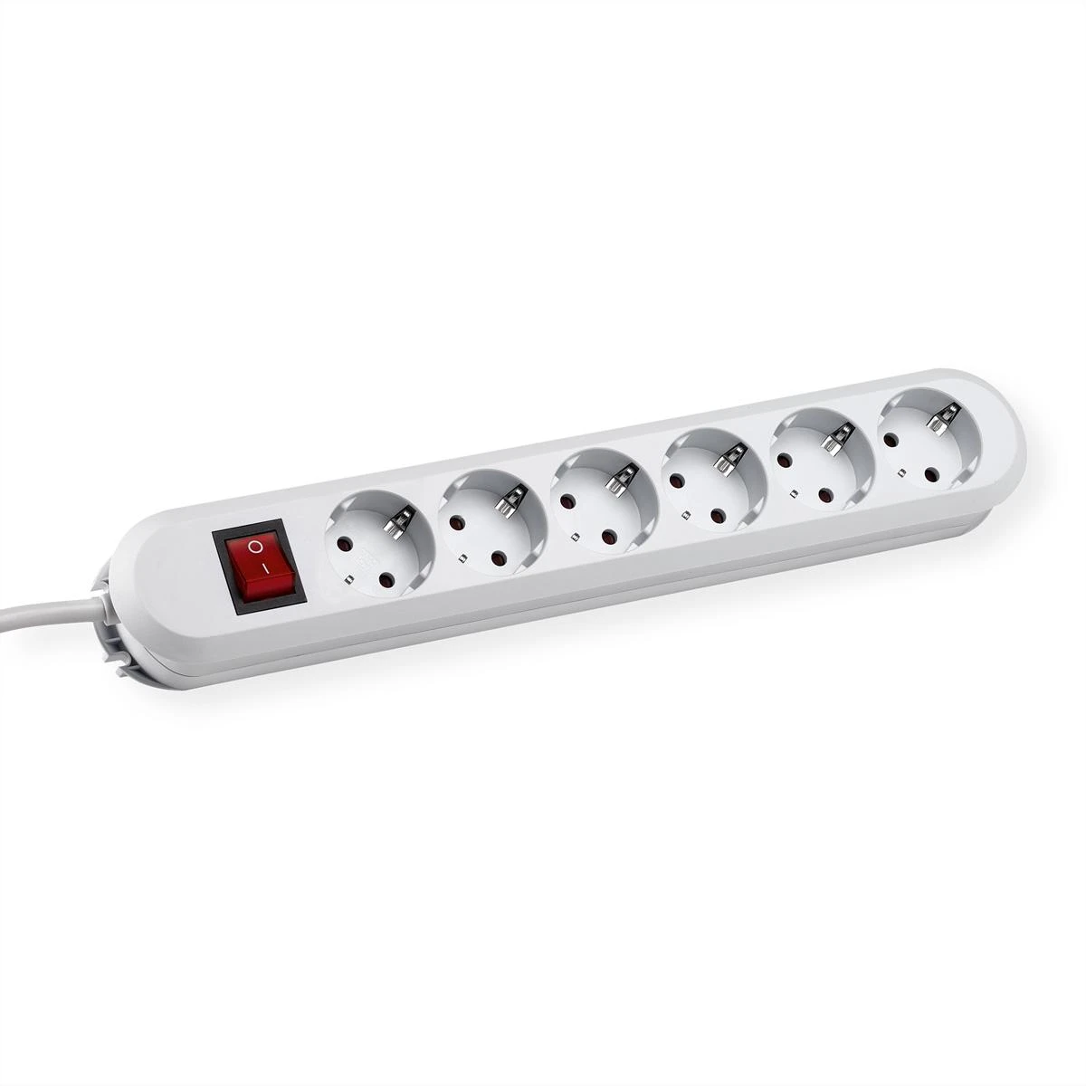 Bachmann lizdų juosta SMART 6 krypčių, balta 3,0 m, su jungikliu