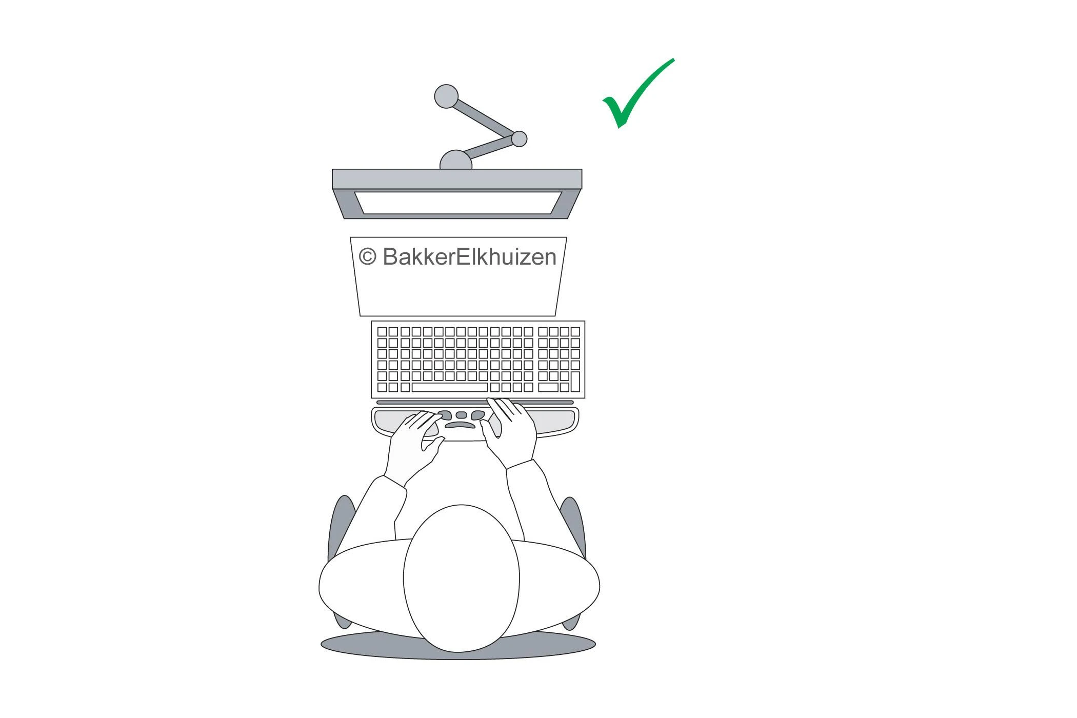 Pelė MOUSETRAPPER LITE, Juodas