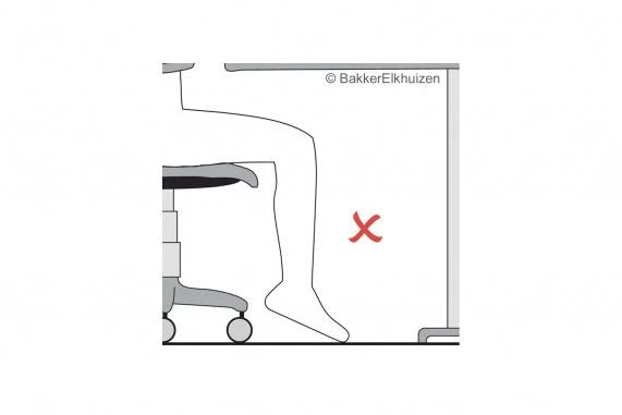 Drėkintuvas Nezatříděno Bakker Elkhuizen BakkerElkhuizen BakkerElkhuizen Fußstütze Footform Dual retail