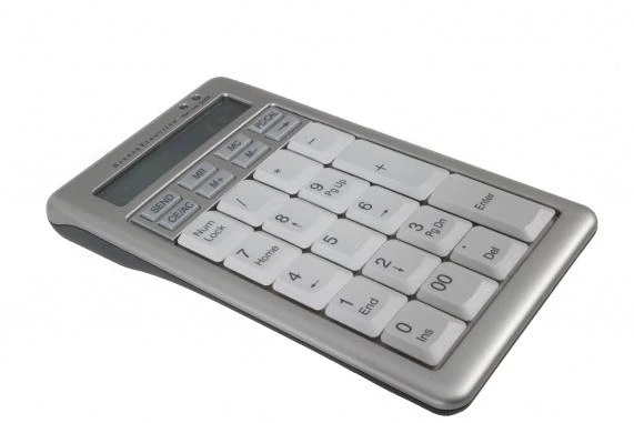 Bakker Elkhuizen Carruzzo BakkerElkhuizen S-board 840 Numeric skaičių klaviatūra PC USB Šviesiai Žalia, Balta