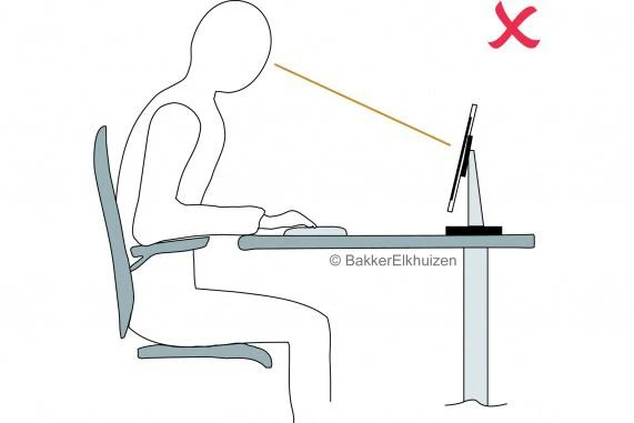 Bakker Elkhuizen BakkerElkhuizen Laikiklis biurkowy na monitorius 10" - 24" Space-arm Single (BNESP)