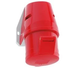 Bals Fiksuotas lizdas 32A 4P 400V IP44 Quick- Connect (11922)