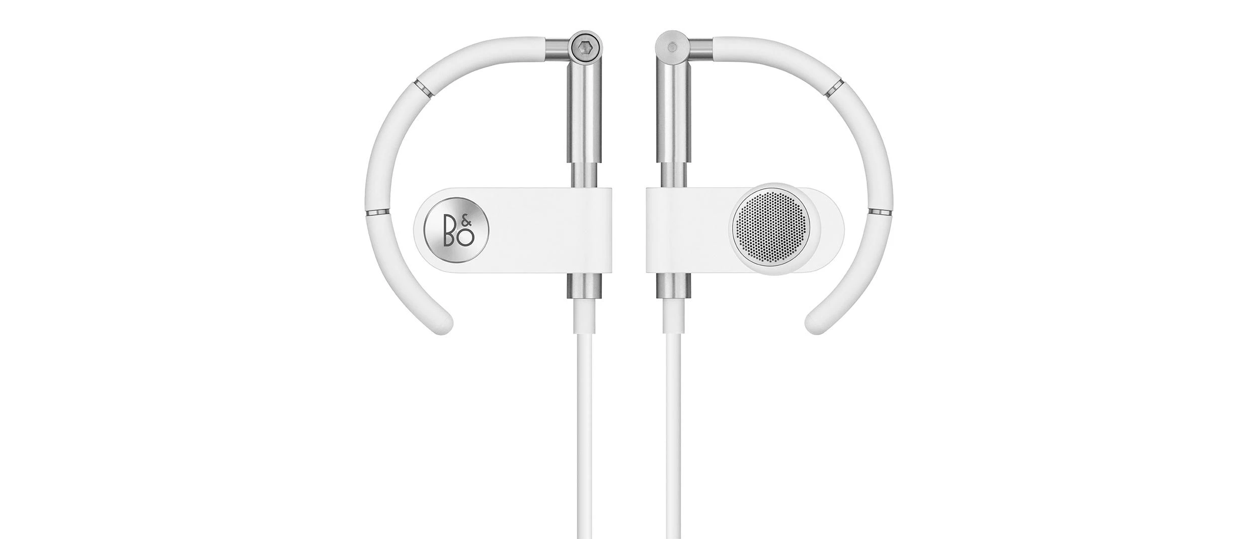 Beoplay Earset baltos ausinės su lankeliais