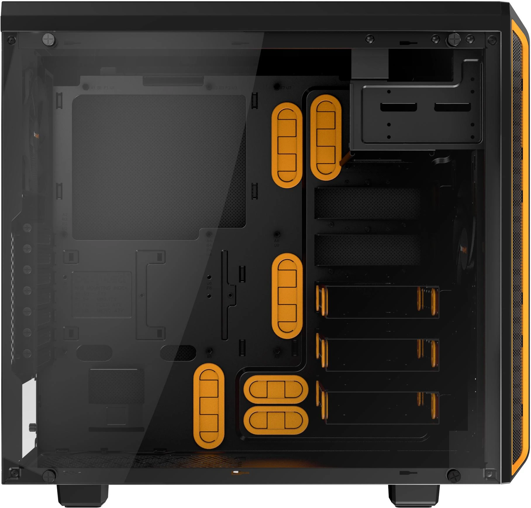 LISTAN BE QUIET PURE BASE 600 stiklo langas