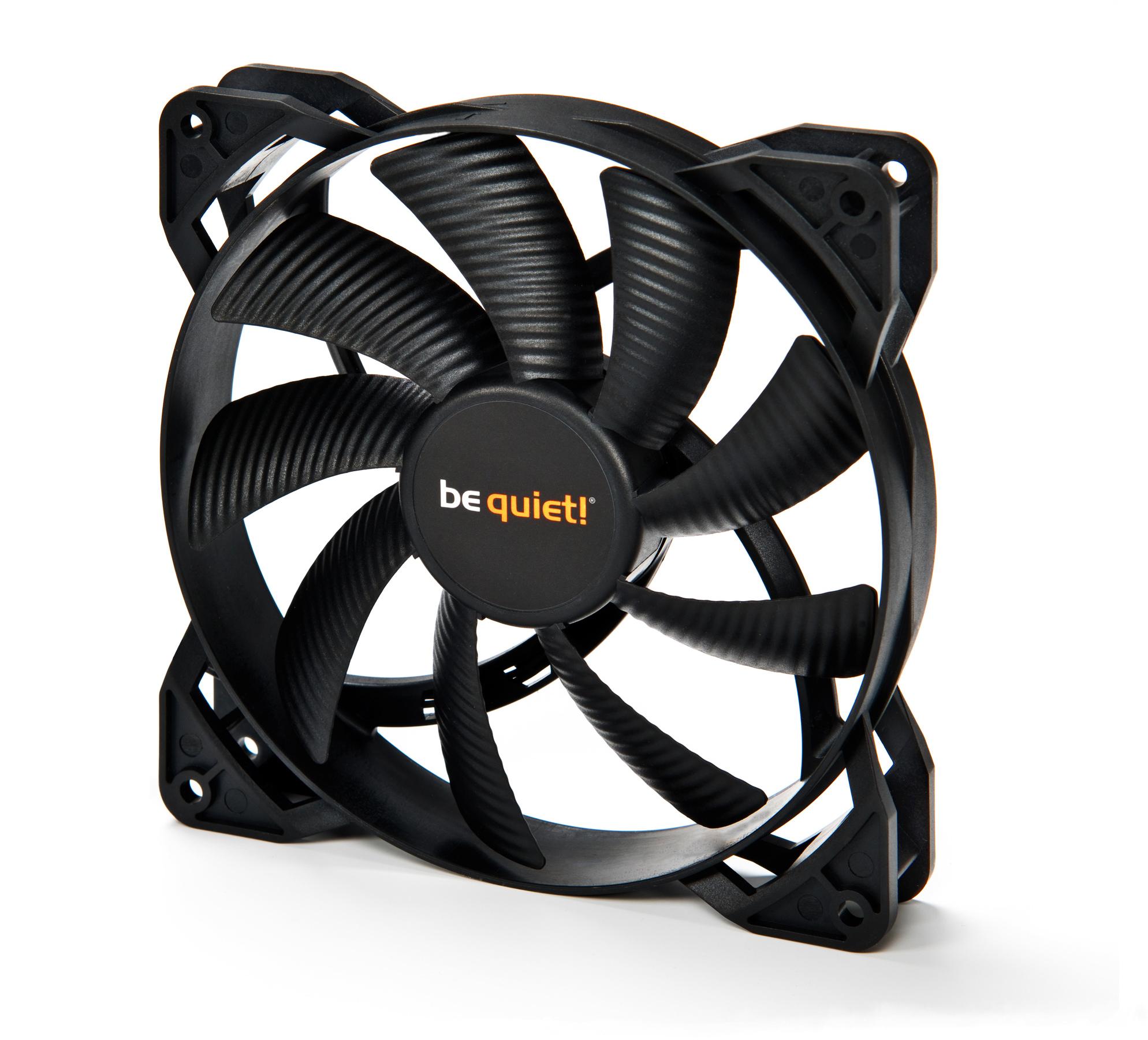 be quiet! PURE WINGS 2, 120mm Kompiuterio korpusui Ventiliatorius 12 cm ...