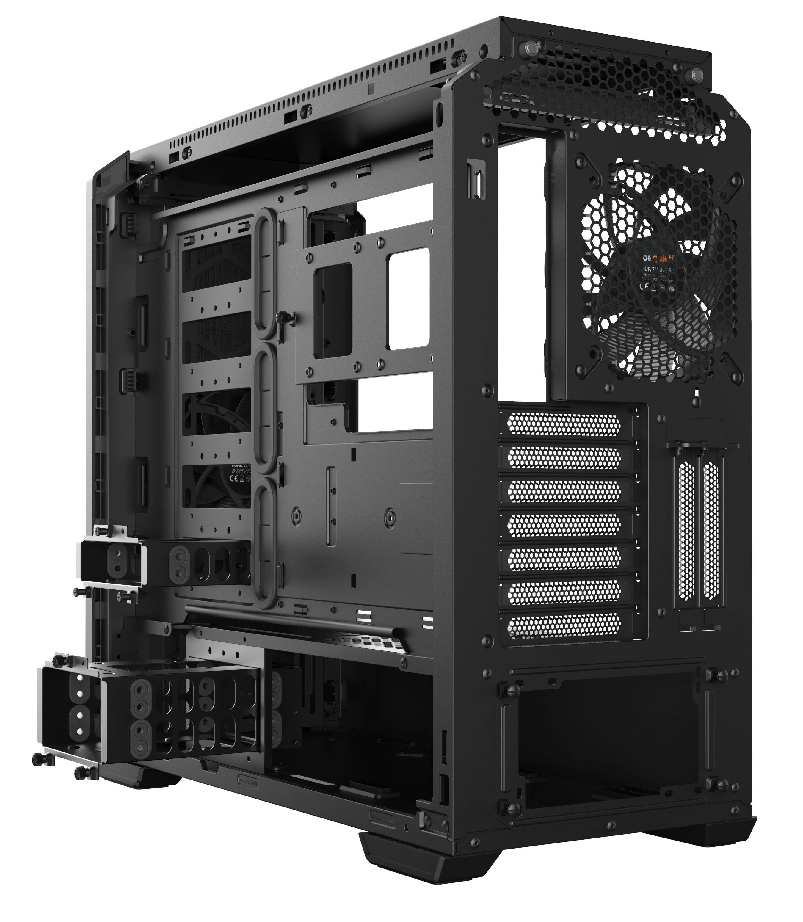 Korpusas Be Quiet! SILENT BASE 601 BG026 (ATX, Extended ATX, Mini ATX, Mini ITX, juodos spalvos)