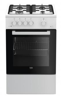 Dujinė viryklė su dujine orkaite BEKO FSG52020FW