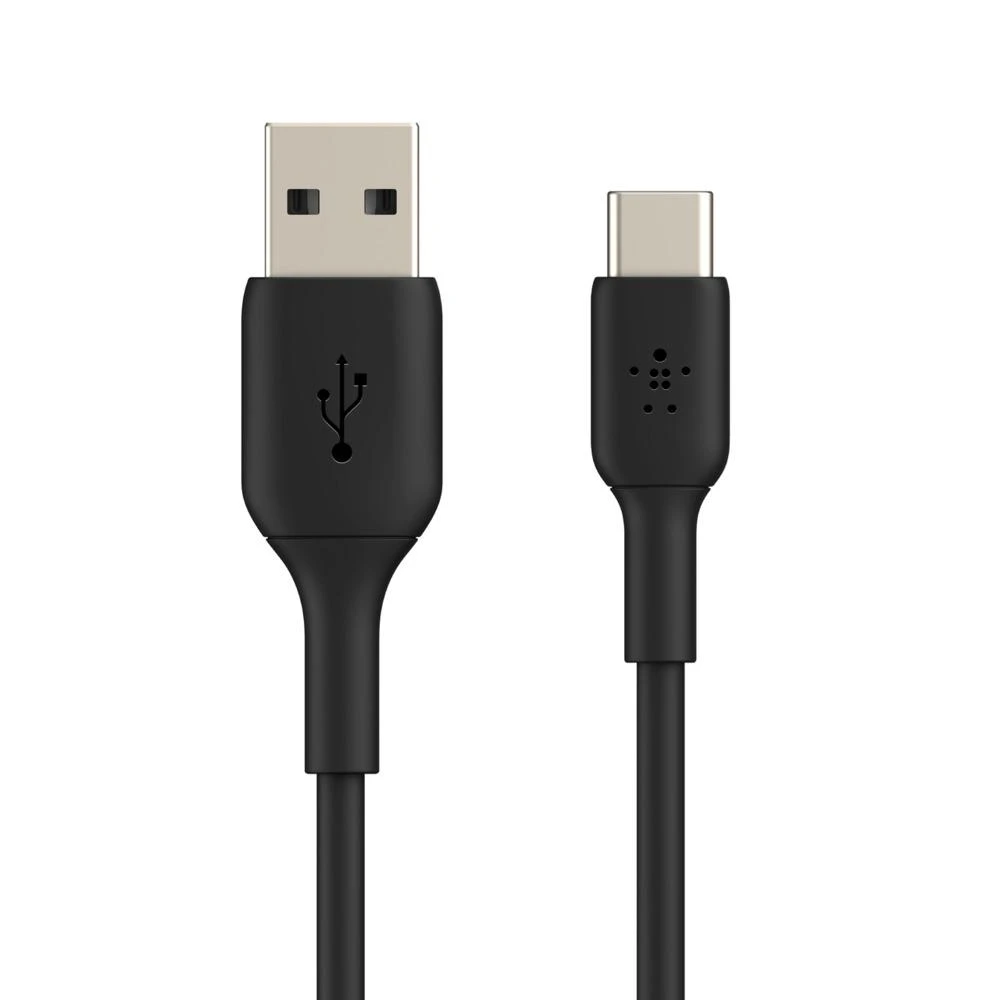 BELKIN BOOST CHARGE USB-A TO USB-C CABLE, 2M, Juodas