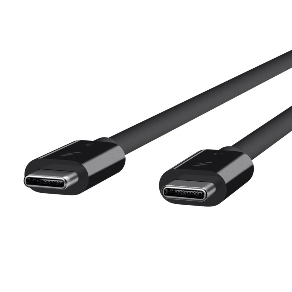 Belkin Thunderbolt 3 kabelių USB-C 40Gb/s 100W 0,8m F2CD084bt0.8MBK