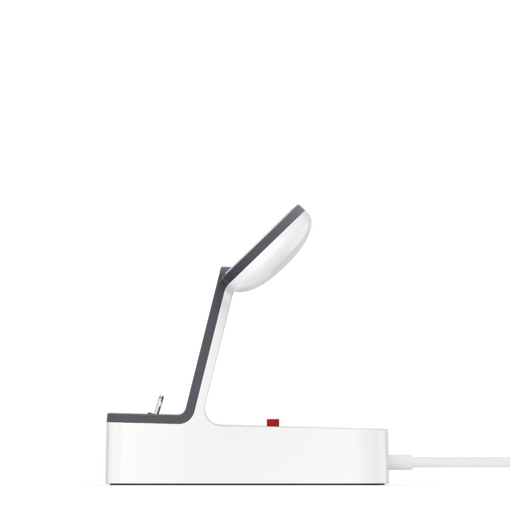 BELKIN POWERHOUSE CHARGE DOCK FOR APPLE WATCH + IPHONE Baltas | Varle.lt