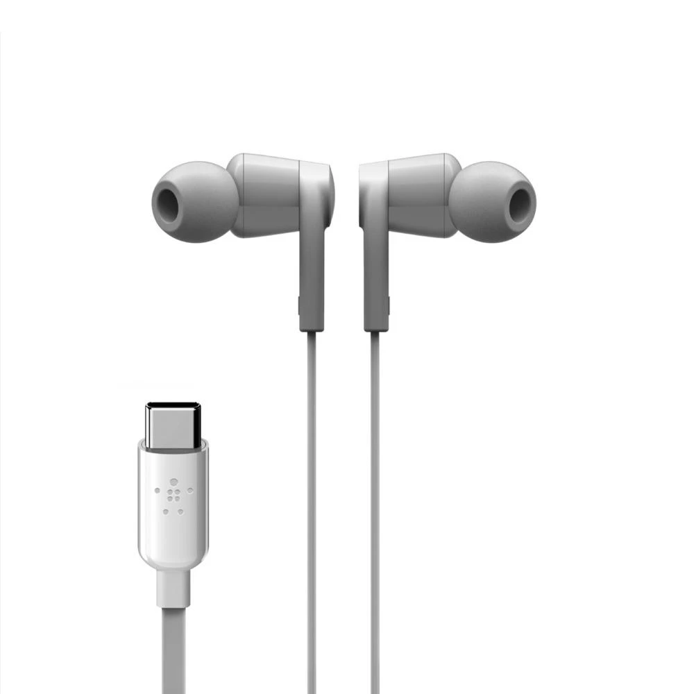 Ausinės Belkin SOUNDFORM G3H0002btWHT USB-C balta