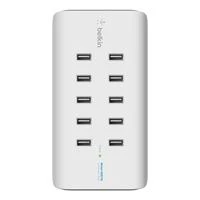 Belkin Rockstar 10 prievadų USB įkroviklis. stotis, 120W B2B139vf