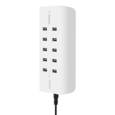Belkin Rockstar 10 prievadų USB įkroviklis. stotis, 120W B2B139vf