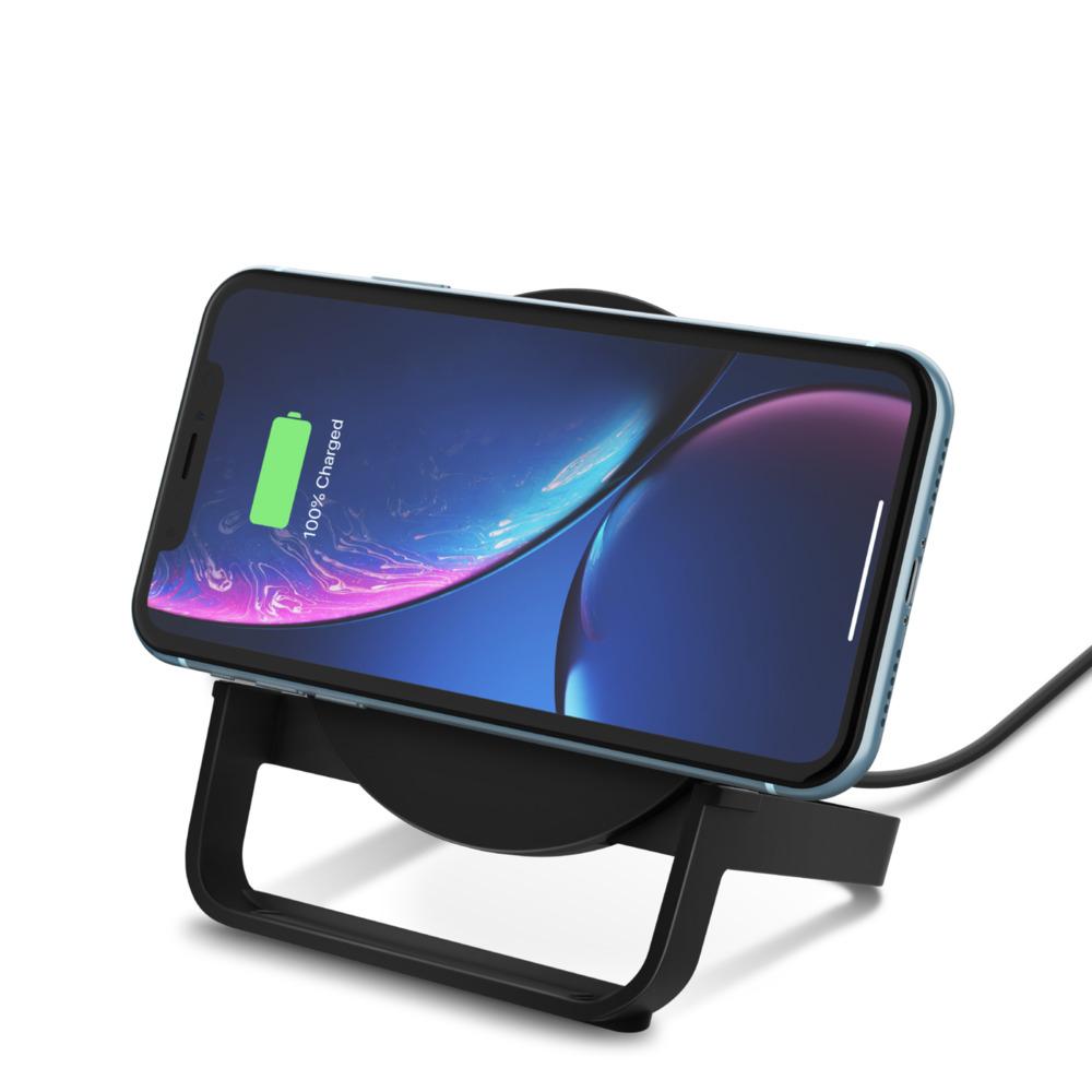 Mobilus Įrenginys - Belkin WIB001VFBK 10W Greitas Belaidis Įkrovimas USB Juodas