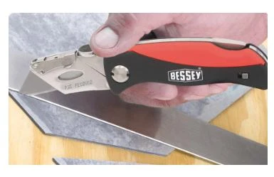 Peilis su trapecinėmis geležtėmis BESSEY DBKPH-EU