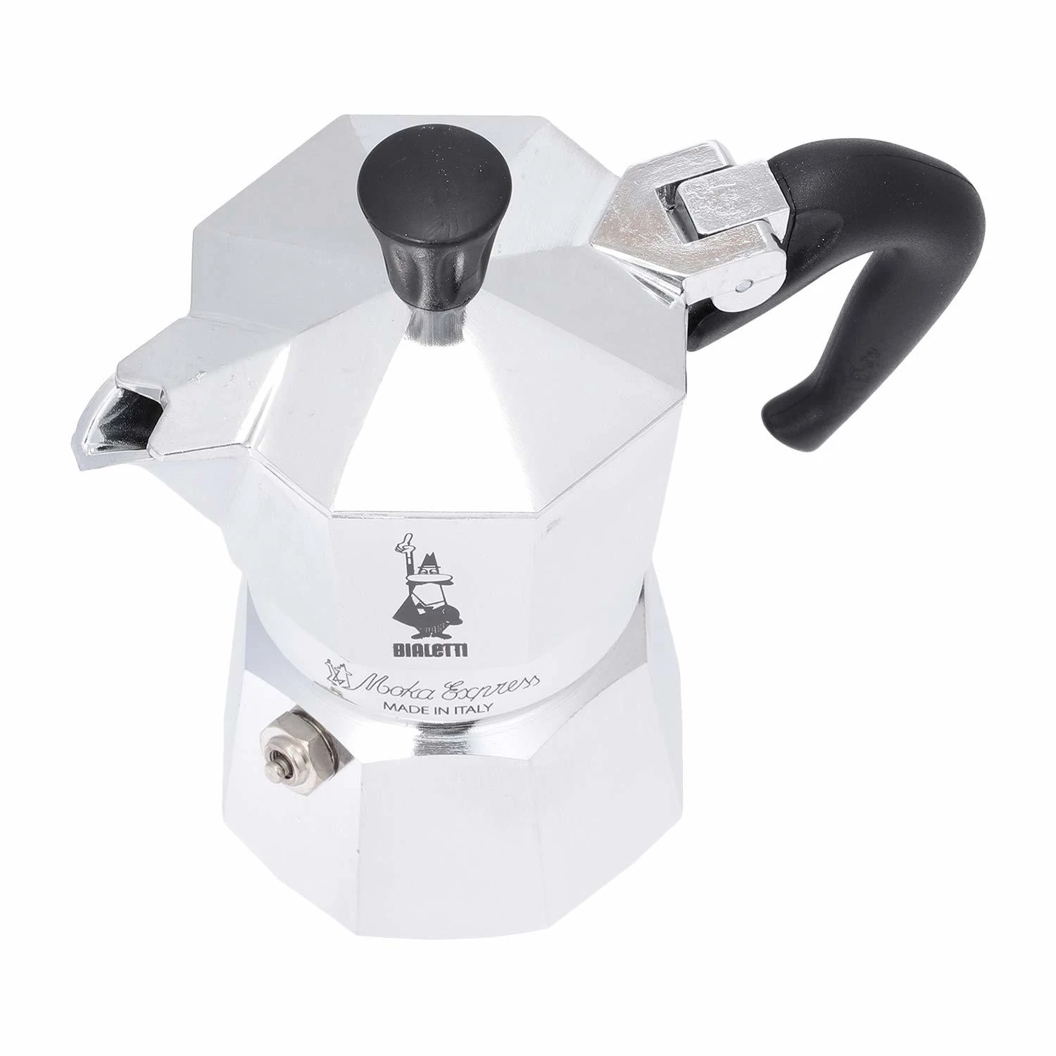 Kavinukas Bialetti Moka Express 60 ml, sidabro spalvos