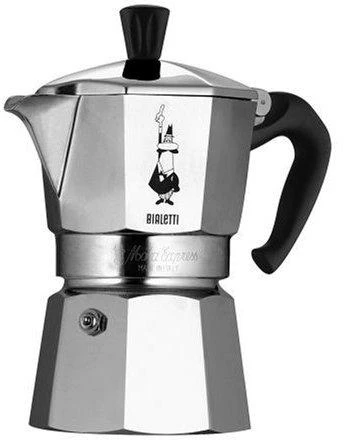 Kavos Aparatas - Bialetti Moka Express 0.2L Aliuminis Juodas