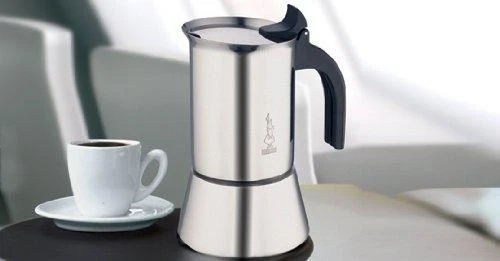 Bialetti Venus box Moka kavinukas 0.2 L Sidabrinis