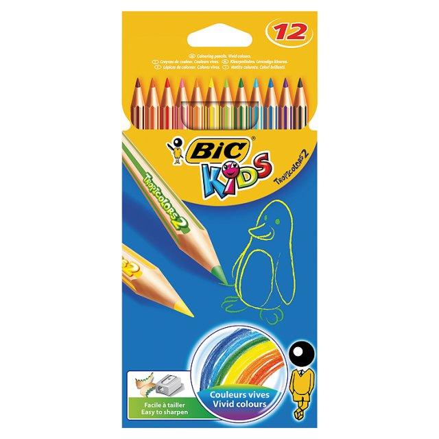 Bic Spalvoti pieštukai Tropicolors 12 spalvų rinkinys 022503