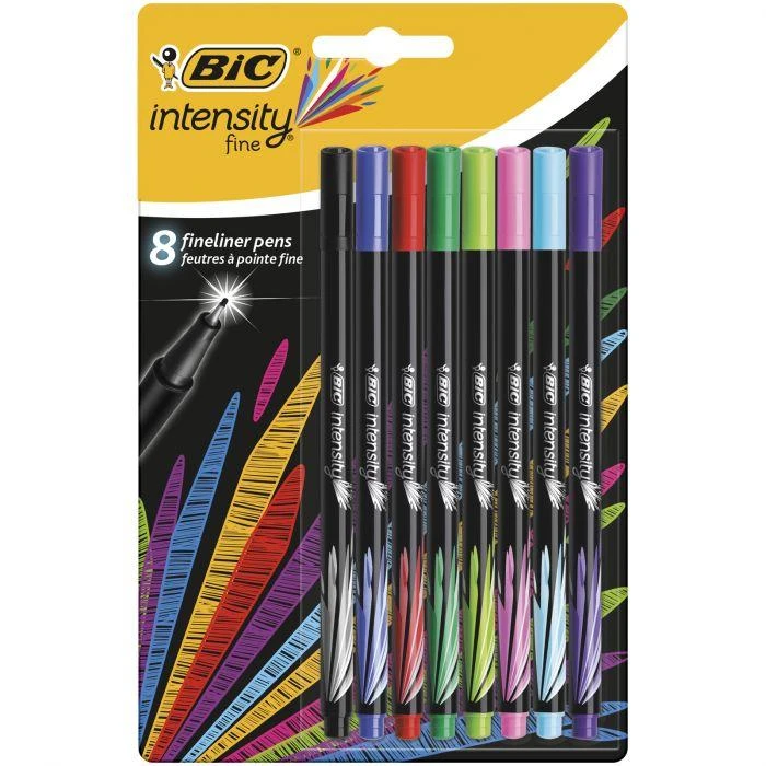 Bic Intensity Fine 0,4 mm rašikliai pakuotėje